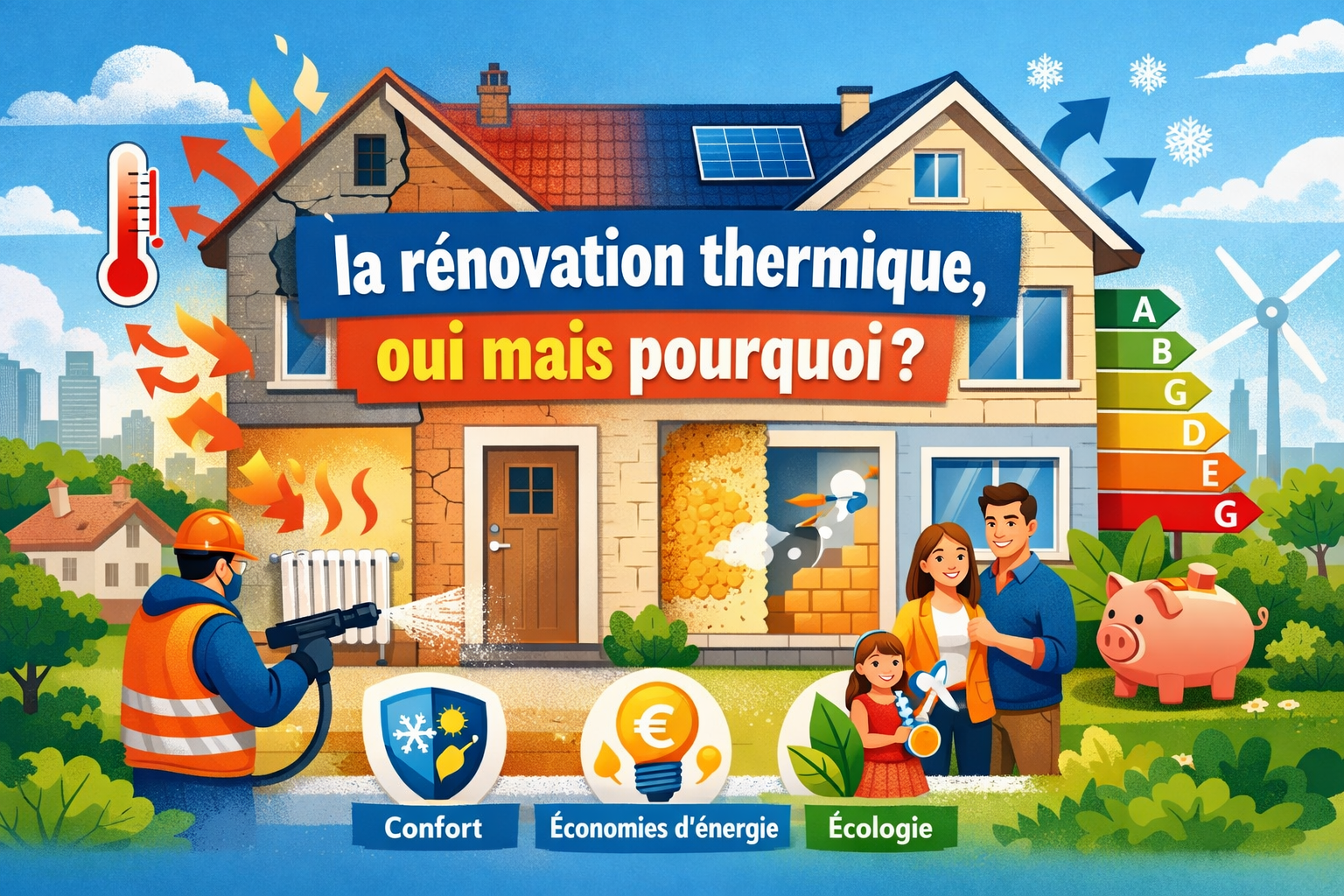 la rénovation thermique intérieure, pourquoi ?